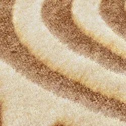 Plaids - Plaid en mélange de laine - Melody (marron/beige)