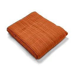 Couvertures - Plaid Vanja (rouille)