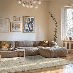 Tapis tissé à plat - Amena (beige)