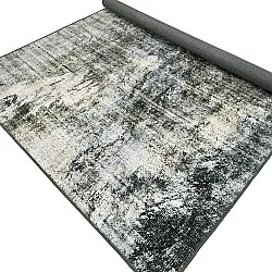 Tapis tissé à plat - Bechar (noir/multi)