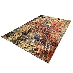Tapis tissé à plat - Bechar (rouge/multi)