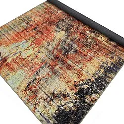 Tapis tissé à plat - Bechar (rouge/multi)