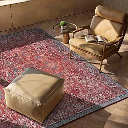 Tapis tissé à plat - Birjand (rouge)