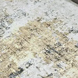 Tapis tissé à plat - Comino (beige/multi)