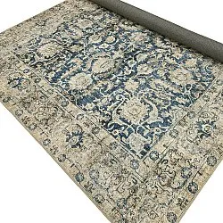 Tapis tissé à plat - Delvar (bleu)