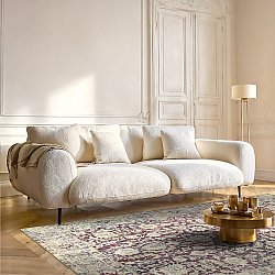 Tapis tissé à plat - Delvar (rouge)