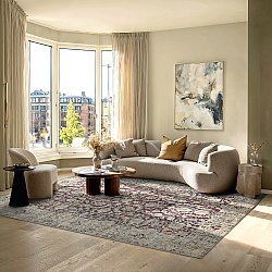 Tapis tissé à plat - Delvar (rouge)
