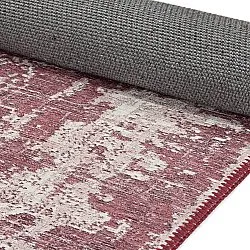 Tapis tissé à plat - Elira (rouge)