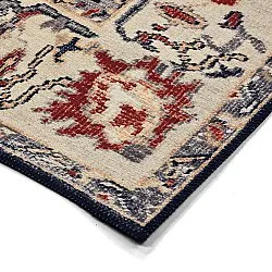 Tapis tissé à plat - Fadarin (bleu)