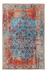 Tapis tissé à plat - Mardin (rouge/bleu)
