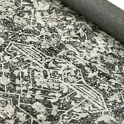 Tapis tissé à plat - Meralis (noir)