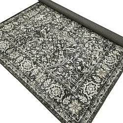 Tapis tissé à plat - Meralis (noir)