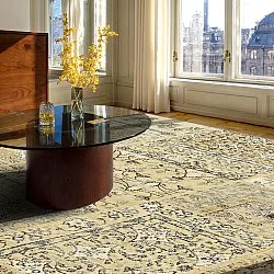 Tapis tissé à plat - Myrina (beige)