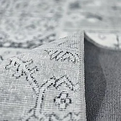 Tapis tissé à plat - Myrina (gris)
