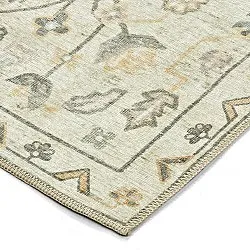 Tapis tissé à plat - Nahla (crème)