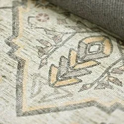 Tapis tissé à plat - Nahla (crème)