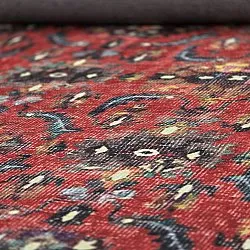 Tapis tissé à plat - Omarien (rouge)