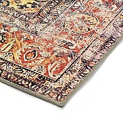 Tapis tissé à plat - Oriental Rainbow (multicolore)