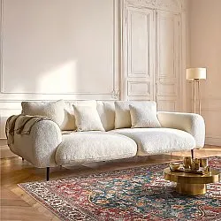 Tapis tissé à plat - Samaria (rouge)