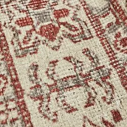 Tapis tissé à plat - Zuleina (rouge)