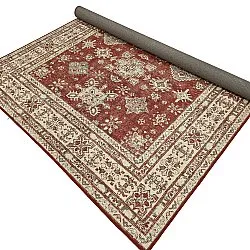 Tapis tissé à plat - Zuleina (rouge)