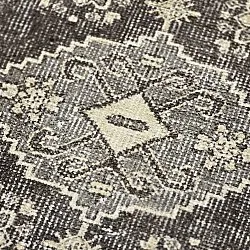 Tapis tissé à plat - Zuleina (gris foncé)