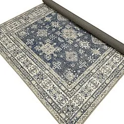 Tapis tissé à plat - Zuleina (gris foncé)