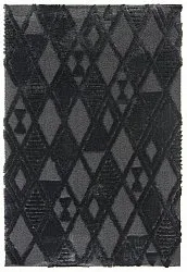 Tapis moelleux - Rostock (noir)