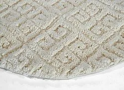 Tapis ronds - Parlos (blanc cassé)