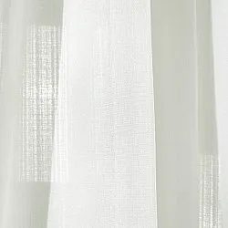 Rideaux - Rideau imitation lin Andrada (blanc)