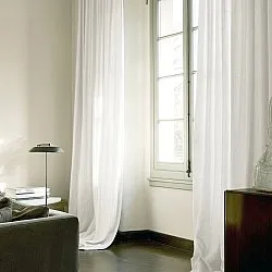 Rideaux - Rideau en lin Cosmina (blanc)