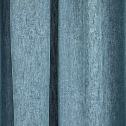 Rideaux - Rideau en lin Melania (turquoise foncé)