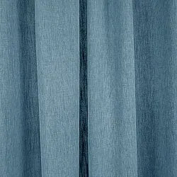Rideaux - Rideau en lin Melania (turquoise foncé)