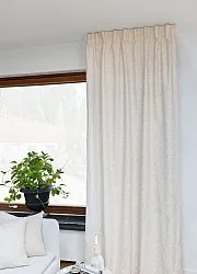 Rideaux - Rideau en coton Merja (beige)