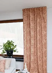 Rideaux - Rideau en coton Minna (rose)