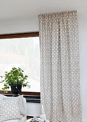 Rideaux - Rideau en coton Sari (beige)