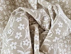 Rideaux - Rideau en coton Ella (beige)