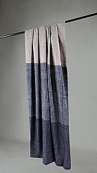 Rideaux - Rideau en lin Perrine (grise/bleu)