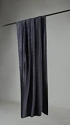 Rideaux - Rideau en velours Juliet (noir/bleu foncé)