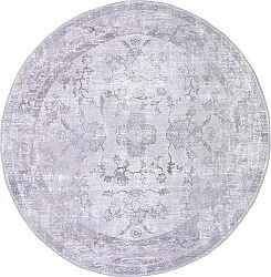 Tapis rond - Gombalia (violet clair)