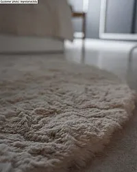 Tapis ronds - Monti (blanc cassé)