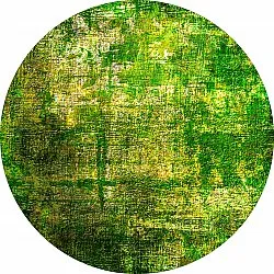 Tapis rond - Padron (vert)