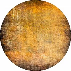 Tapis rond - Minde (doré)