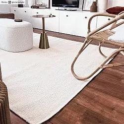 Tapis en laine - Hamilton (blanc)