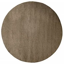 Tapis rond - Hamilton (marron)