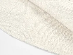 Tapis rond - Hamilton (blanc)