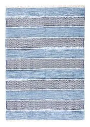 Tapis patchwork - Havtorn (bleu)