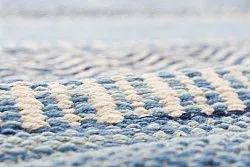 Tapis patchwork - Havtorn (bleu)