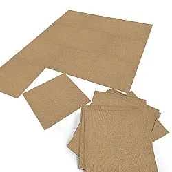Moquette - Almeria Dalles textiles 24 unités (beige)