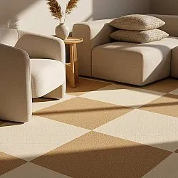 Moquette - Almeria Dalles textiles 24 unités (beige)